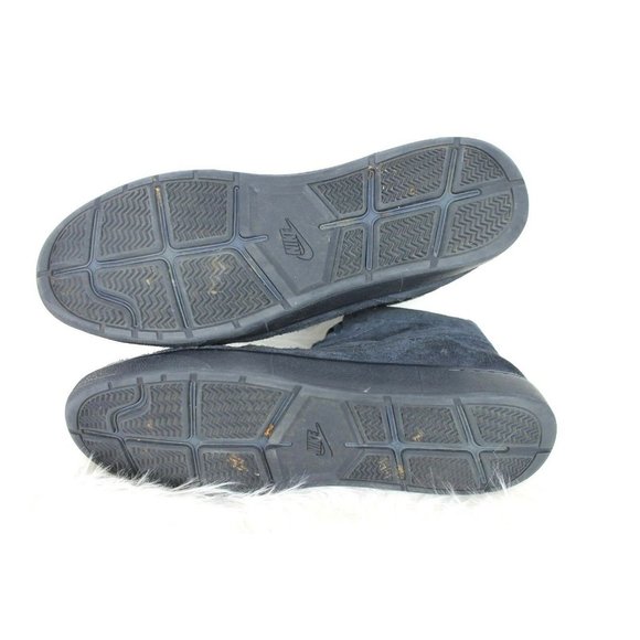 Nike NSW Tiempo Shoes size 14 Men 645330-440 Blue Suede Chrome Studs 2014 - Picture 7 of 8